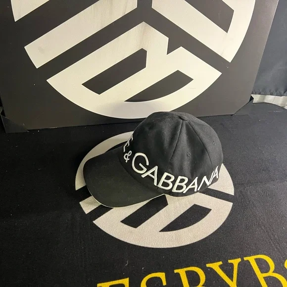 Dolce & Gabbana Black Logo Cap - Picture 2 of 3